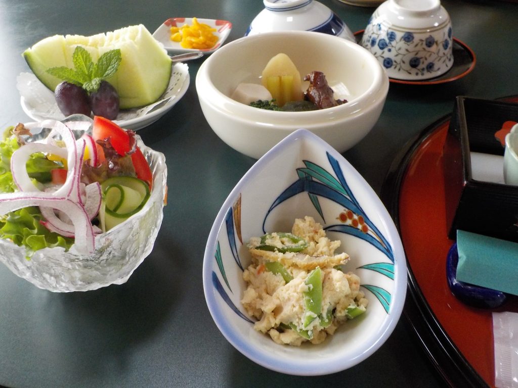 鹿児島の温泉　南州館　食事