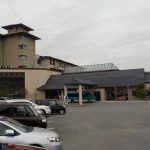 【姫路ゆめさき川温泉 夢乃井】露天風呂から付近を一望