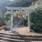 【天草　下田温泉　下田温泉神社】開湯の地にある神社