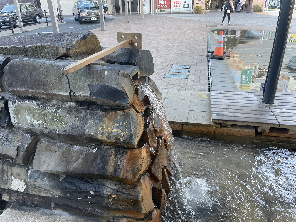 熱海温泉　家康の足湯