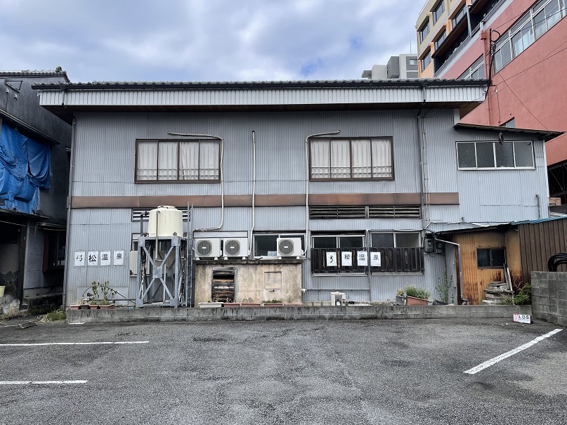 大分県別府市 【別府温泉 弓松温泉】目立たたない場所にあるジモ泉